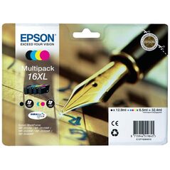 Epson Μελάνι Inkjet No.16 XL Multipack (C13T16364012) (EPST163640) έως 12 άτοκες Δόσεις