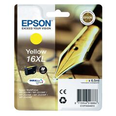 Epson Μελάνι Inkjet No.16 XL Yellow (C13T16344012) (EPST163440) έως 12 άτοκες Δόσεις