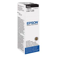 Epson Μελάνι Inkjet Bottle Black (C13T66414A) (EPST66414A) έως 12 άτοκες Δόσεις