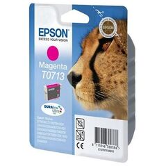 Epson Μελάνι Inkjet T0713 Magenta (C13T07134012) (EPST071340) έως 12 άτοκες Δόσεις