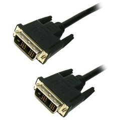 Καλώδιο MediaRange DVI Monitor Digital dual link DVI (24+1)/DVI (24+1) 3.0M Black (MRCS130) έως 12 άτοκες Δόσεις