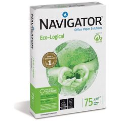Επαγγελματικό Χαρτί Εκτύπωσης Navigator (Eco-Logical) A4 75g/m² 500 Φύλλα (NVG330970) έως 12 άτοκες Δόσεις