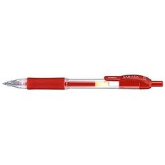 Zebra Sarasa Retractable GelPen 0,5mm Red (ZB-46730) (ZEBZB-46730) έως 12 άτοκες Δόσεις