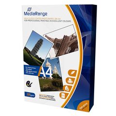 Φωτογραφικό Χαρτί MediaRange για Inkjet Εκτυπωτές A4 High-Glossy 220g/m² 100 Φύλλα (MRINK103) έως 12 άτοκες Δόσεις