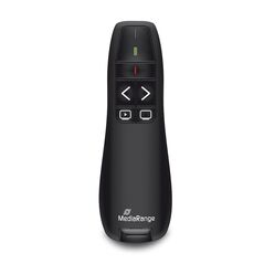 MediaRange 5-button wireless presenter with red laser pointer, black (MROS220) έως 12 άτοκες Δόσεις
