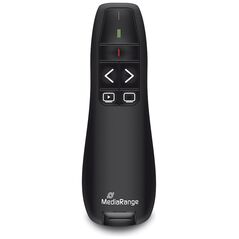 MediaRange 5-button wireless presenter with red laser pointer, black (MROS220) έως 12 άτοκες Δόσεις