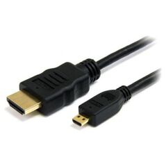 Καλώδιο MediaRange HDMI/Micro HDMI Version 1.4 with Ethernet  Gold-plated 1.0M Black (MRCS146) έως 12 άτοκες Δόσεις
