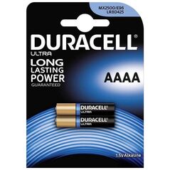 Duracell Ultra Αλκαλικές Μπαταρίες AAAA 1.5V 2τμχ (DULR8D425)(DURDULR8D425) έως 12 άτοκες Δόσεις