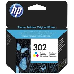 HP Μελάνι Inkjet No.302 Tri-colour (F6U65AE) (HPF6U65AE) έως 12 άτοκες Δόσεις