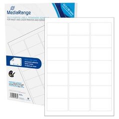 MediaRange Ετικέτες Γενικής Χρήσης 63.5χ38.1mm. Λευκές (1.050 Pack) (MRINK148) έως 12 άτοκες Δόσεις