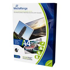 Φωτογραφικό Χαρτί MediaRange για Inkjet Εκτυπωτές A4 Matte 130g/m² 100 Φύλλα (MRINK101) έως 12 άτοκες Δόσεις