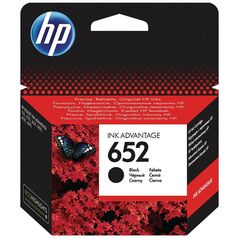 HP Μελάνι Inkjet No.652 Black (F6V25AE) (HPF6V25AE) έως 12 άτοκες Δόσεις