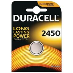 Duracell Electronics Μπαταρία Λιθίου Ρολογιών CR2450 3V 2τμχ (DECR24502) (DURDECR24502) έως 12 άτοκες Δόσεις