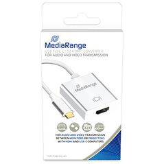 Μετατροπέας MediaRange USB Type-C® 3.1 Σε HDMI (MRCS194) έως 12 άτοκες Δόσεις