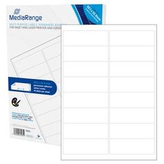 MediaRange Ετικέτες Γενικής Χρήσης 99.1χ33.9mm. Λευκές (800 Pack) (MRINK147) έως 12 άτοκες Δόσεις