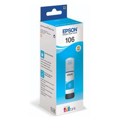 Epson Μελάνι Inkjet 106 Cyan (C13T00R240) (EPST00R240) έως 12 άτοκες Δόσεις