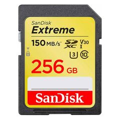 SanDisk 256GB Extreme SDXC UHS-I card (SDSDXVV-256G-GNCIN) (SANSDSDXVV-256G-GNCIN) έως 12 άτοκες Δόσεις