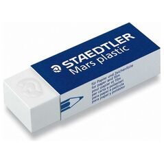 Γόμα STAEDTLER Mars Plastic Λευκή (52650) (STAE52650) έως 12 άτοκες Δόσεις