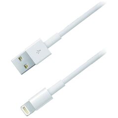 Καλώδιο MediaRange USB 2.0 A plug/Apple lightning plug (8-pin) 1.0M White (MRCS137) έως 12 άτοκες Δόσεις