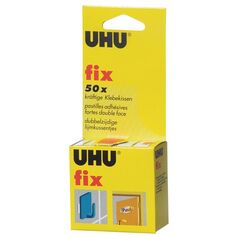 Αυτοκόλλητα Διπλής Όψεως UHU (50 Τεμάχια) (UHUFIX) έως 12 άτοκες Δόσεις
