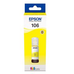 Epson Μελάνι Inkjet 106 Yellow (C13T00R440) (EPST00R440) έως 12 άτοκες Δόσεις