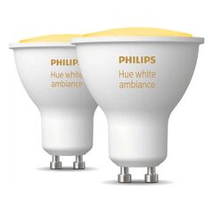 Philips Hue Spot GU10 White Ambiance 350 lumens 4.3W 2 pieces (LPH02714) (PHILPH02714) έως 12 άτοκες Δόσεις