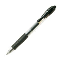 Στυλό GEL PILOT G-2 0.7 mm (Μαύρο) (2605001) (PILBLG27BK) έως 12 άτοκες Δόσεις