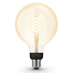 Philips Hue Filament E27 |Globe G125 |White 550 lumens 7W (LPH01613) (PHILPH01613) έως 12 άτοκες Δόσεις