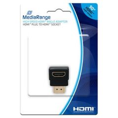 MediaRange HDMI High Speed Angle Adaptor, Black (MRCS166) έως 12 άτοκες Δόσεις