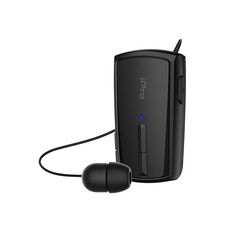 Ακουστικό Bluetooth iPro RH120 Retractable Μαύρο (RH120BL) (IPRORH120BL) έως 12 άτοκες Δόσεις