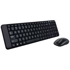 Logitech MK220 Desktop Combo GR (Black, Wireless) (LOGMK220) έως 12 άτοκες Δόσεις