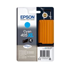 Epson Μελάνι Inkjet 405XL Cyan (C13T05H24010) (EPST05H240) έως 12 άτοκες Δόσεις