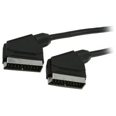 Καλώδιο MediaRange SCART/SCART 3.0M Black (MRCS107) έως 12 άτοκες Δόσεις