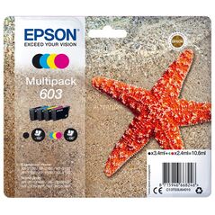 Epson Μελάνι Inkjet 603 Multipack (C13T03U64010) (EPST03U640) έως 12 άτοκες Δόσεις