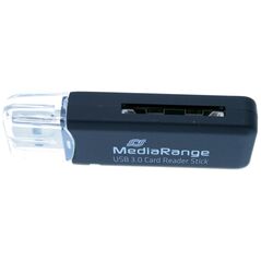 MediaRange USB 3.0 Card Reader Stick (Black) (MRCS507) έως 12 άτοκες Δόσεις