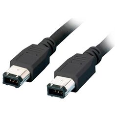 Καλώδιο MediaRange Firewire plug (6-pin)/Firewire plug (6-pin) 1.8M Black (MRCS122) έως 12 άτοκες Δόσεις