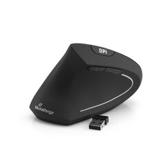 MediaRange Ergonomic 6-button wireless optical mouse for left-handers (Black, Wireless) (MROS233) έως 12 άτοκες Δόσεις