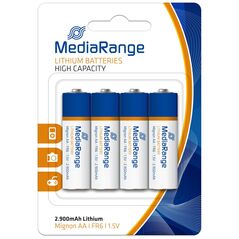 Μπαταρία Λιθίου MediaRange AA 1.5V (FR6) (4 Pack) (MRBAT154) έως 12 άτοκες Δόσεις