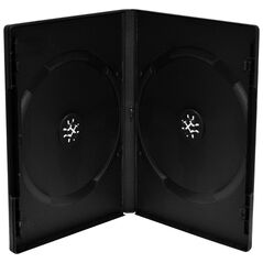 MediaRange DVD Case for 2 discs 14mm Black Pack 5  (MRBOX30-2) έως 12 άτοκες Δόσεις