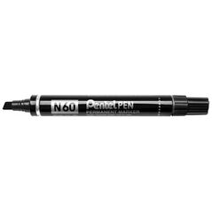 PENTEL N60 CHISEL POINT BLACK έως 12 άτοκες Δόσεις