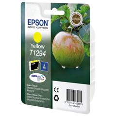 Epson Μελάνι Inkjet T1294 Yellow (C13T12944012) (EPST129440) έως 12 άτοκες Δόσεις