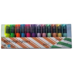 Enlegend Σετ mini Μαρκαδόροι Υπογράμμισης 12 ΧΡ Pastel & Neon (ENL-6006-12D) (ENL600612D) έως 12 άτοκες Δόσεις