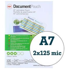 GBC Ζελατίνα A7 2x125mic (IB581076) (GBCIB581076) έως 12 άτοκες Δόσεις