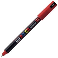 Uni-Ball Μαρκαδοροι Posca Pc-1Mr Extra Fine Red (PC1MREXFR) (UNIPC1MREXFR) έως 12 άτοκες Δόσεις
