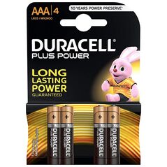 Duracell Αλκαλικές Μπαταρίες AAA 1.5V 4τμχ (DAAALR03MN24004) (DURDAAALR03MN24004) έως 12 άτοκες Δόσεις