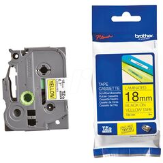 Brother P-Touch Laminated Black on Yellow 8m x 18mm (TZE641) (BROTZE641) έως 12 άτοκες Δόσεις