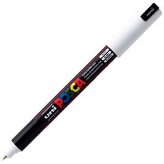 Uni-Ball Μαρκαδοροι Posca Pc-1Mr Extra Fine White (PC1MREXFWH) (UNIPC1MREXFWH) έως 12 άτοκες Δόσεις