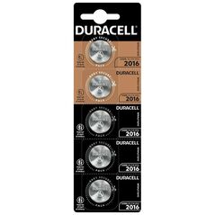 Duracell Long Lasting Power Μπαταρία Λιθίου Ρολογιών CR2016 3V 5τμχ (DRLCR20165) (DURDRLCR20165) έως 12 άτοκες Δόσεις