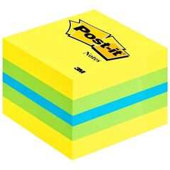 Αυτοκόλλητα Χαρτάκια 3M Post-it 51 x 51 mm (Λεμονί) (400 Φύλλα) (2051L) έως 12 άτοκες Δόσεις