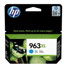 HP Μελάνι Inkjet No.963XL HC Cyan (3JA27AE) (HP3JA27AE) έως 12 άτοκες Δόσεις